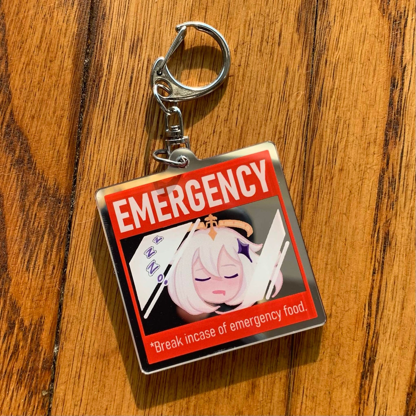 Emergency Food Keychain