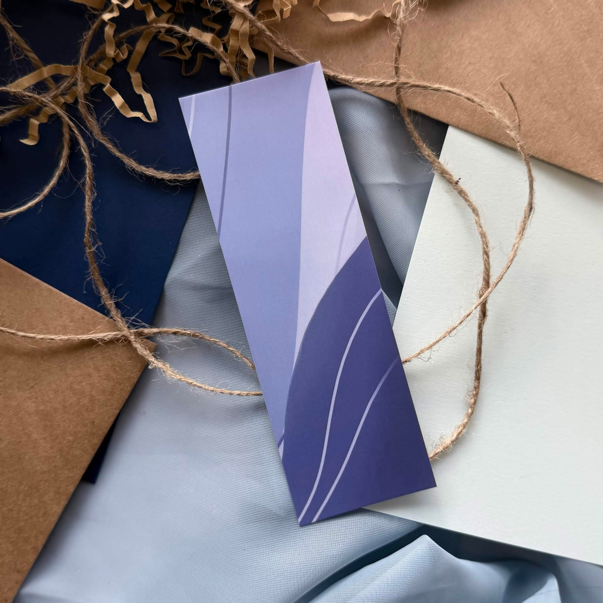 Blue Bookmark