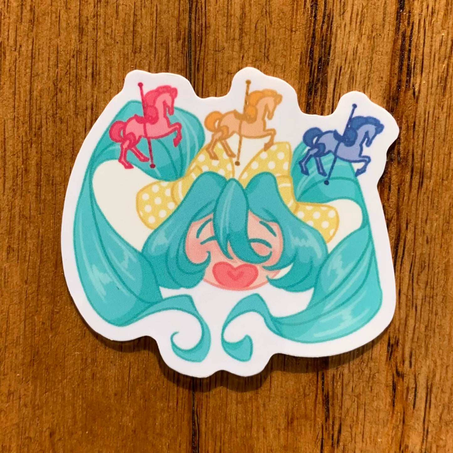 Carousel Miku Sticker