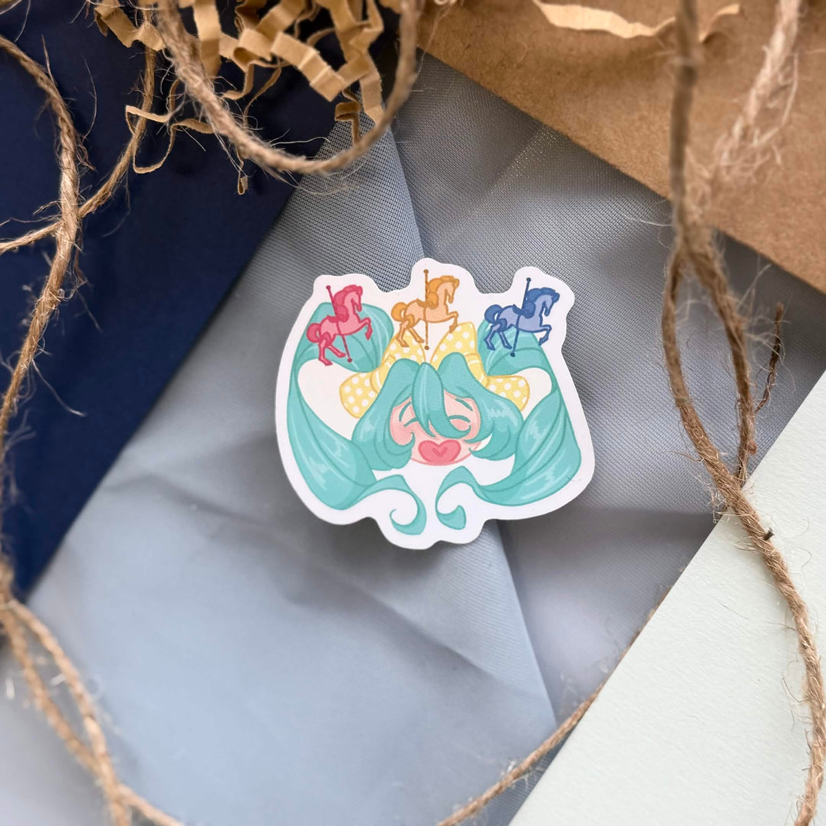 Carousel Miku Sticker