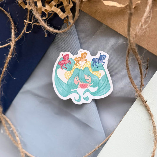 Carousel Miku Sticker